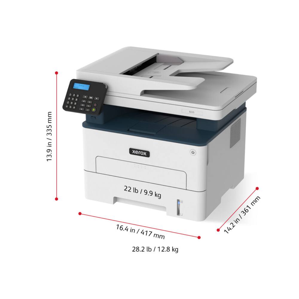 Xerox B225V_DNI Laser MFP (15MH400) (B225V_DNI) (XERB225VDNI)
