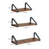 Σετ Επιτοίχια Ξύλινα Ράφια 40 x 12 x 11 cm 3 τμχ Vasagle (LWS33BX) (VASLWS33BX)