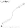 LAMTECH TYPE-C ADAPTER CABLE AUDIO JACK 3,5MM WHITE
