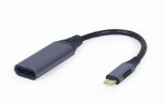 CABLEXPERT USB TYPE-C TO DISPLAYPORT FEMALE ADAPTER SPACE GREY RETAIL PACK