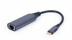CABLEXPERT USB TYPE-C GIGABIT NETWORK ADAPTER SPACE GREY RETAIL PACK