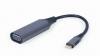 CABLEXPERT USB TYPE-C TO VGA DISPLAY ADAPTER SPACE GREY RETAIL PACK