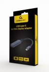 CABLEXPERT USB TYPE-C TO VGA DISPLAY ADAPTER SPACE GREY RETAIL PACK