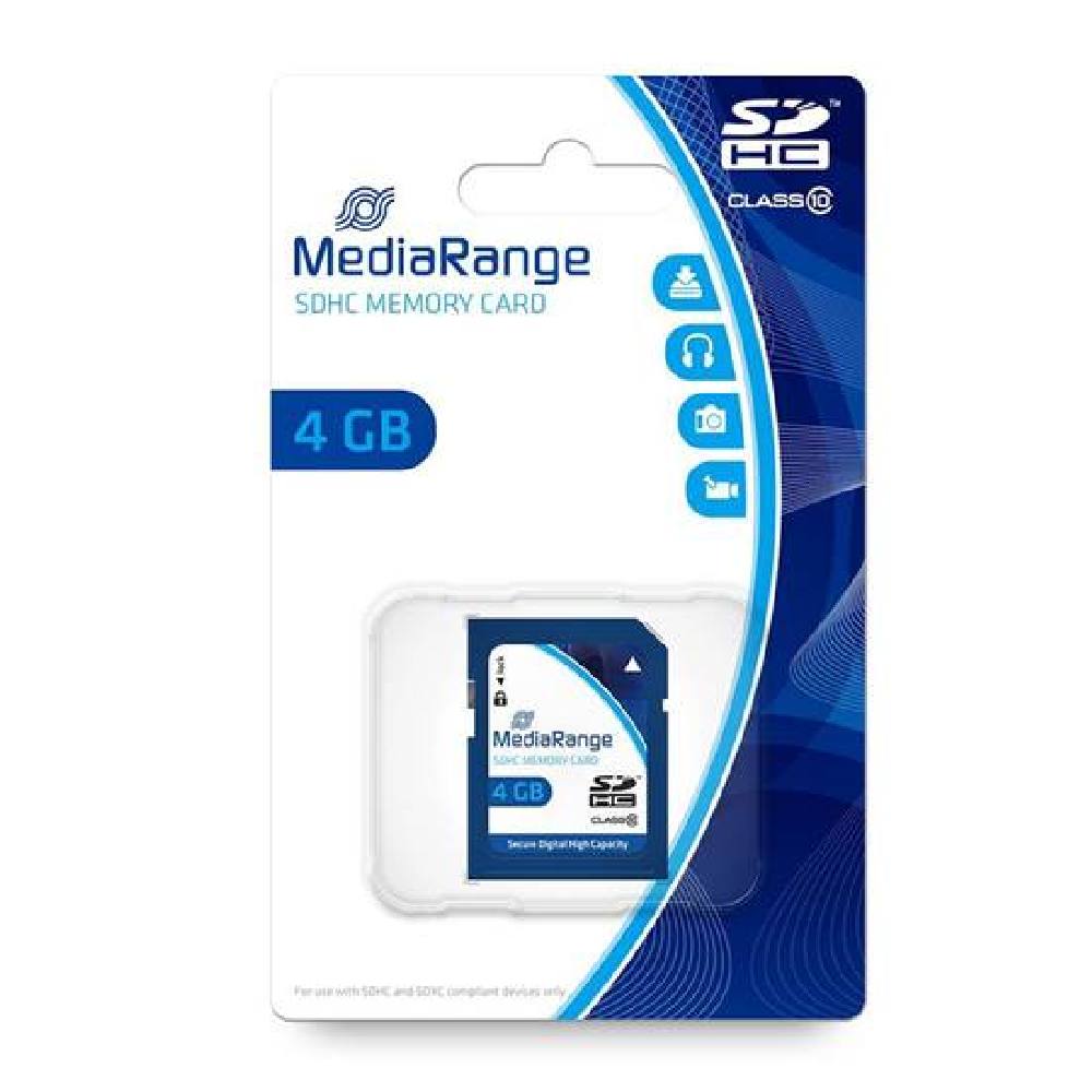 MediaRange SDHC Class 10 4 GB (High Capacity)