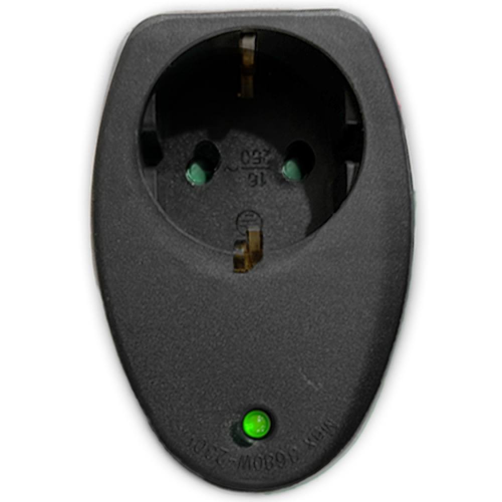 LAMTECH SURGE PROTECTOR 16A 250V 3680W BLACK