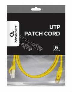 CABLEXPERT UTP CAT6 PATCH CORD 2M YELLOW 
