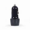 LAMTECH DUAL PORT CAR FAST CHARGER TYPE-C PD 25W & USB 18W BLACK