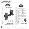 LAMTECH TELESCOPIC SUCTION CUP CAR PHONE HOLDER BLACK
