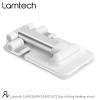 LAMTECH 2IN1 FOLDING DESKTOP STAND FOR SMARTPHONES AND TABLETS WHITE