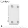 LAMTECH 2IN1 FOLDING DESKTOP STAND FOR SMARTPHONES AND TABLETS WHITE