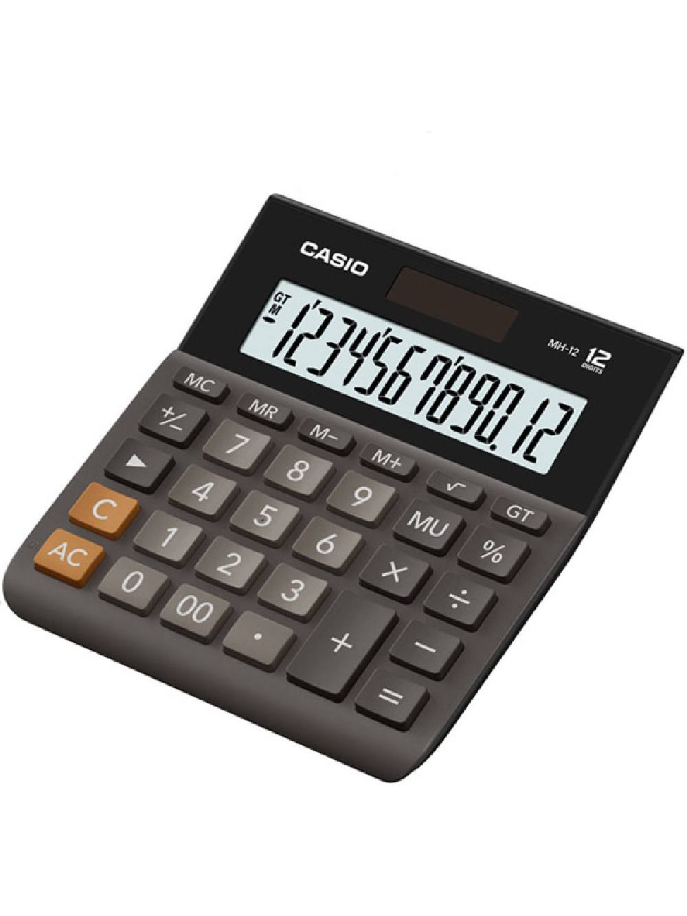 Αριθμομηχανή γραφείου JUST DESK CASIO MH-12BK