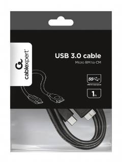 CABLEXPERT USB 3,0 BM TO TYPE-C CABLE 1M