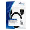 Καλώδιο MediaRange HDMI to DVI connection cable, gold-plated, HDMI plug/DVI-D plug (18+1 Pin), 2.0m, black