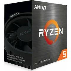 AMD CPU RYZEN 5 5500, 6C/12T, 3.6-4.2GHz, CACHE 3MB L2+16MB L3, SOCKET AM4, BOX, 3YW.
