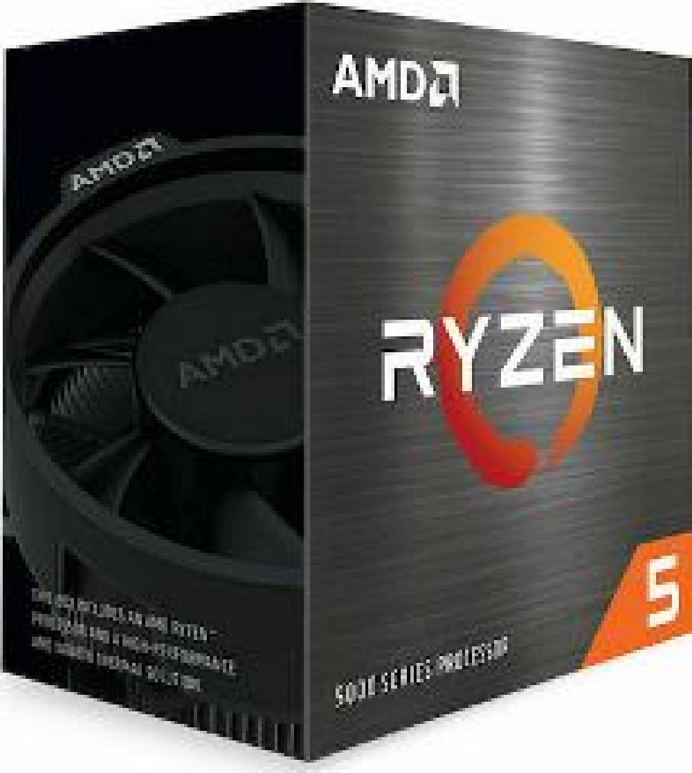 AMD CPU RYZEN 5 5500, 6C/12T, 3.6-4.2GHz, CACHE 3MB L2+16MB L3, SOCKET AM4, BOX, 3YW.