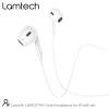 LAMTECH LIGHTNING WIRED EARPHONES WITH MICROPHONE WHITE