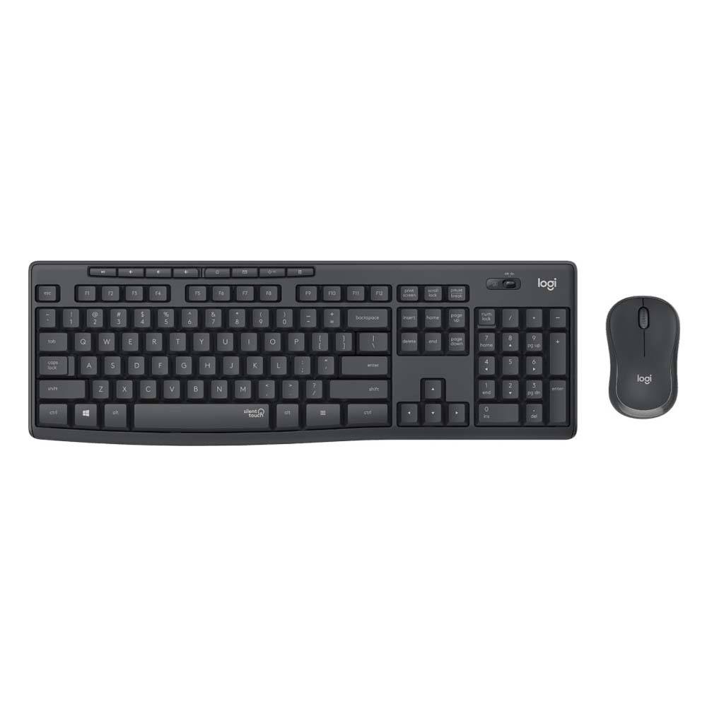 Logitech MK295 Silent Wireless Combo Graphite  (920-009871) (LOGMK295GY)