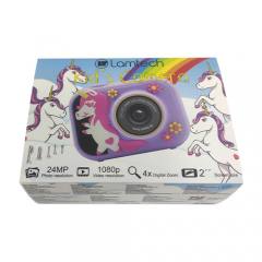 LAMTECH KID CAMERA WITH SILICON CASE UNICORN POLLY