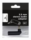 CABLEXPERT 3.5MM STEREO AUDIO RIGHT ANGLE ADAPTER 90°