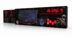 GEMBIRD 4-IN-1 BACKLIGHT GAMING KIT 'PHANTOM'