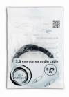 CABLEXPERT 3,5MM STEREO AUDIO CABLE 0,75M