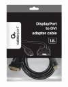 CABLEXPERT DISPLAYPORT TO DVI ADAPTER CABLE 1,8M
