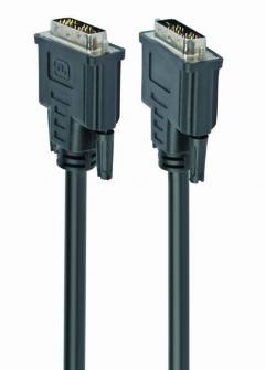 CABLEXPERT DVI VIDEO CABLE SINGLE LINK CABLE BLACK 1,8M