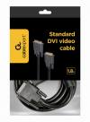 CABLEXPERT DVI VIDEO CABLE SINGLE LINK CABLE BLACK 1,8M