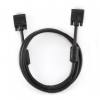CABLEXPERT PREMIUM VGA HD15M/HD15M DUAL SHIELDED W/2*FERRITE CORE 15M CABLE BLACK