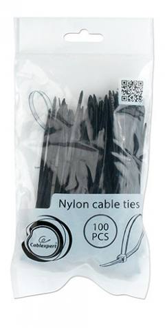 CABLEXPERT NYLON CABLE TIES 150x3,6MM UV RESISTANT (100PCS/BAG)