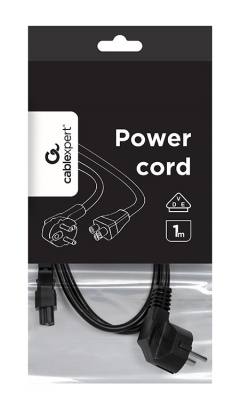 CABLEXPERT POWER CORD C5 VDE APROVED 1M
