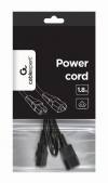 CABLEXPERT POWER CORD C13 TO C14 VDE APPROVED 1,8M