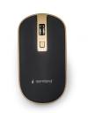 GEMBIRD WIRELESS OPTICAL MOUSE BLACK-GOLD