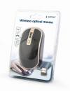GEMBIRD WIRELESS OPTICAL MOUSE BLACK-GOLD