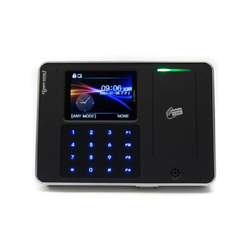 ICS KJ-3300 Card Ρολόι Παρουσίας - Πρόσβασης (Χωρίς δακτυλικό αποτύπωμα),  Μαύρο