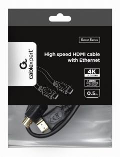 CABLEXPERT HIGH SPEED HDMI CABLE WITH ETHERNET 0.5m