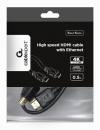CABLEXPERT HIGH SPEED HDMI CABLE WITH ETHERNET 0.5m