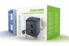 ENERGENIE AUTOMATIC AC VOLTAGE REGULATOR AND STABILIZER LED 220V AC 1000VA