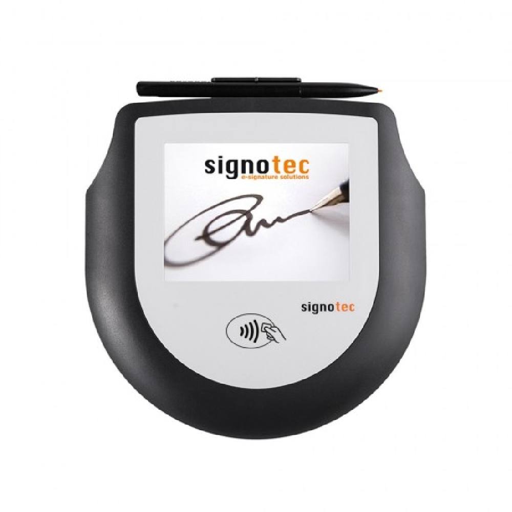 Συσκευή Ηλεκτρονικής Υπογραφής, Omega Pad Signotec με έγχρωμη Οθόνη LCD