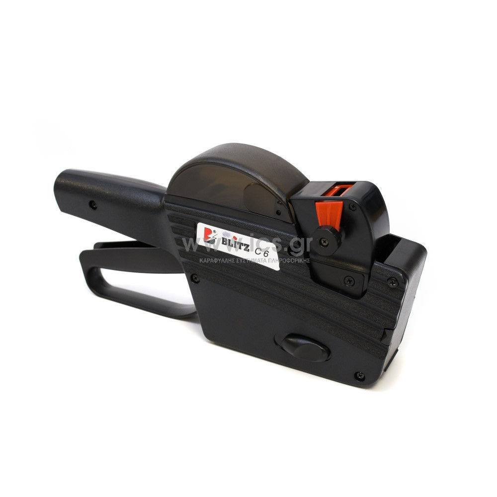 Blitz C6 2612, Ετικετογράφος Μονής σειράς - 6 ψηφίων