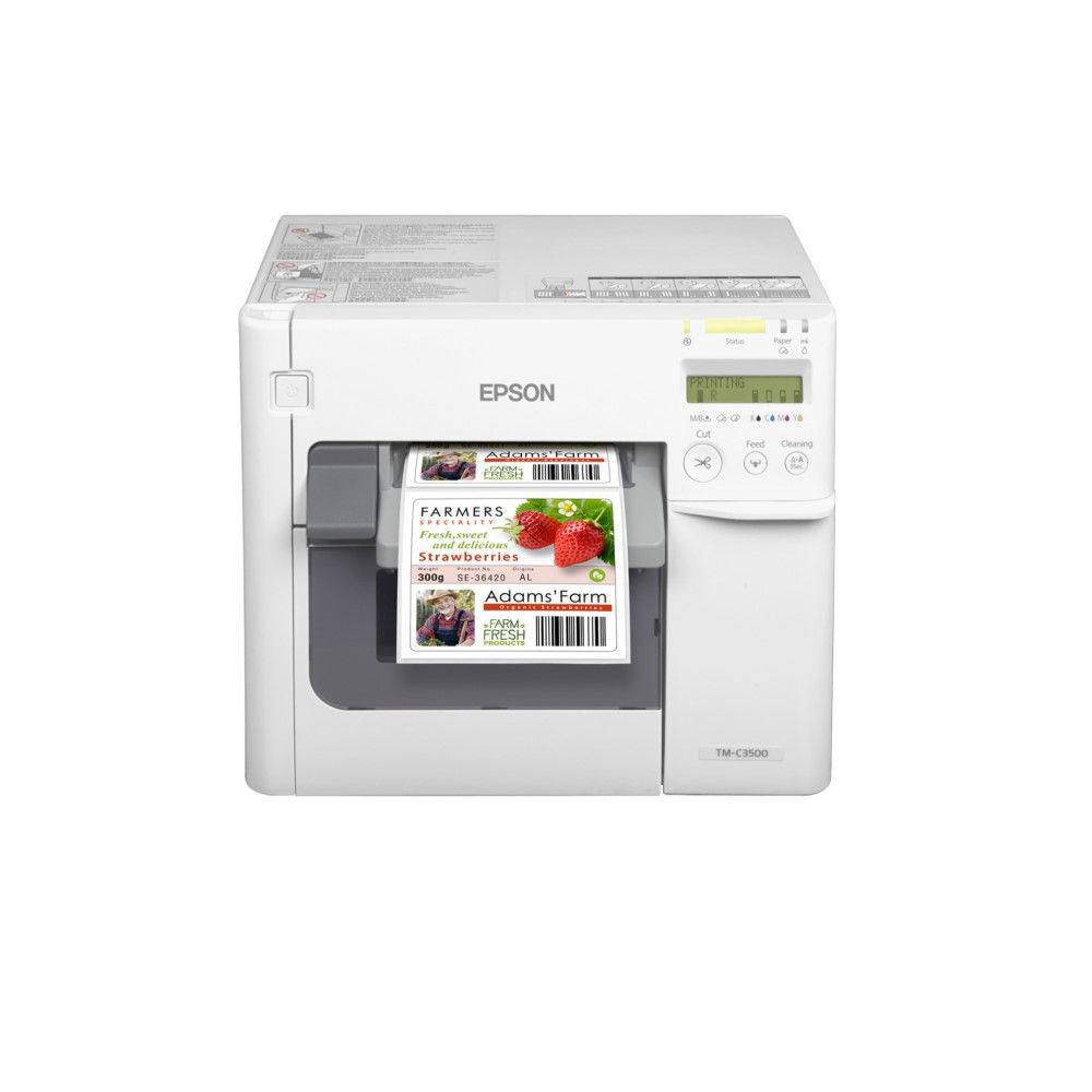 Εκτυπωτής Barcode EPSON TM-C3500, έγχρωμος (USB/Ethernet)