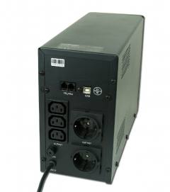 ENERGENIE UPS WITH USB AND LCD DISPLAY 2000 VA BLACK