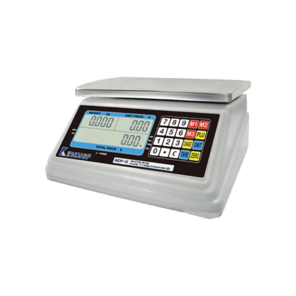 Ζυγός αδιάβροχος KINGSHIP WDP με ΙΡ67, Ειδικός για Λαική αγορά, (30kg - 5/10gr)