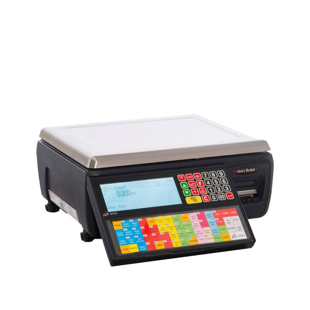 Ζυγός Λιανικής Πώλησης με πληκτρολόγιο & Εκτύπωση ετικέτας AVERY BERKEL XS-100, (15kg - 5gr)