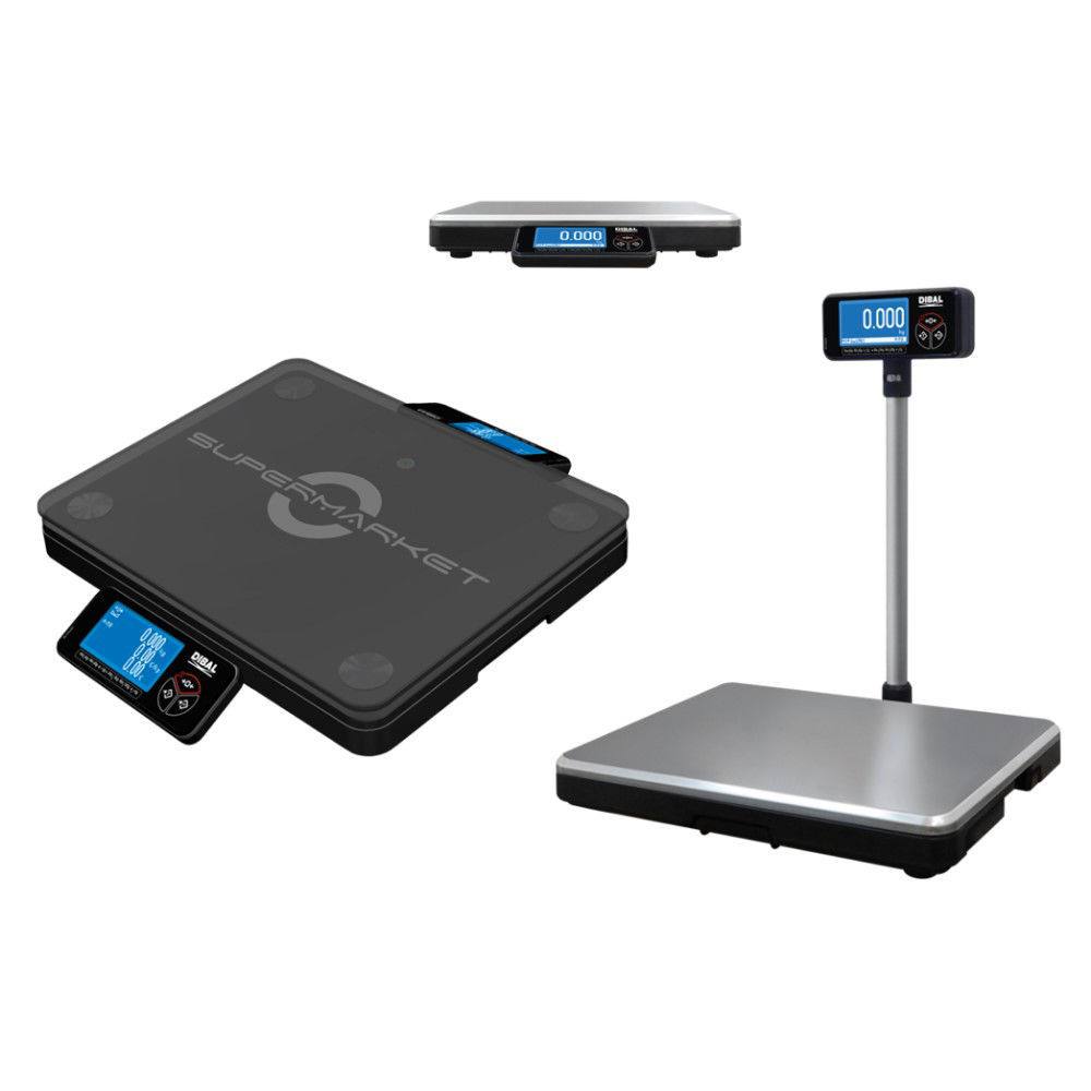 ICS DPOS 400T, ζυγός βάρους και υπολογισμού τιμών, με σύνδεση σε POS ή ECR., (15kg - 5gr)