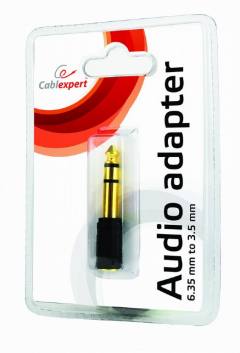CABLEXPERT 6,3MM TO 3,5MM AUDIO ADAPTER PLUG