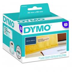 Πλαστική Ετικέτα DYMO 99013 89x36mm (Διάφανο) (1 Ρολό) (S0722410)