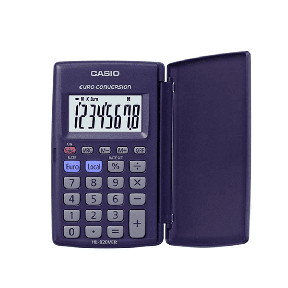 Αριθμομηχανή τσέπης BASIC CASIO HL-820VER