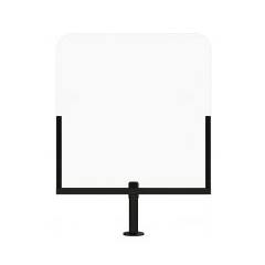 Plexi Glass Basic, Ασπίδα προστασίας ταμείου 75W x 70H (cm)