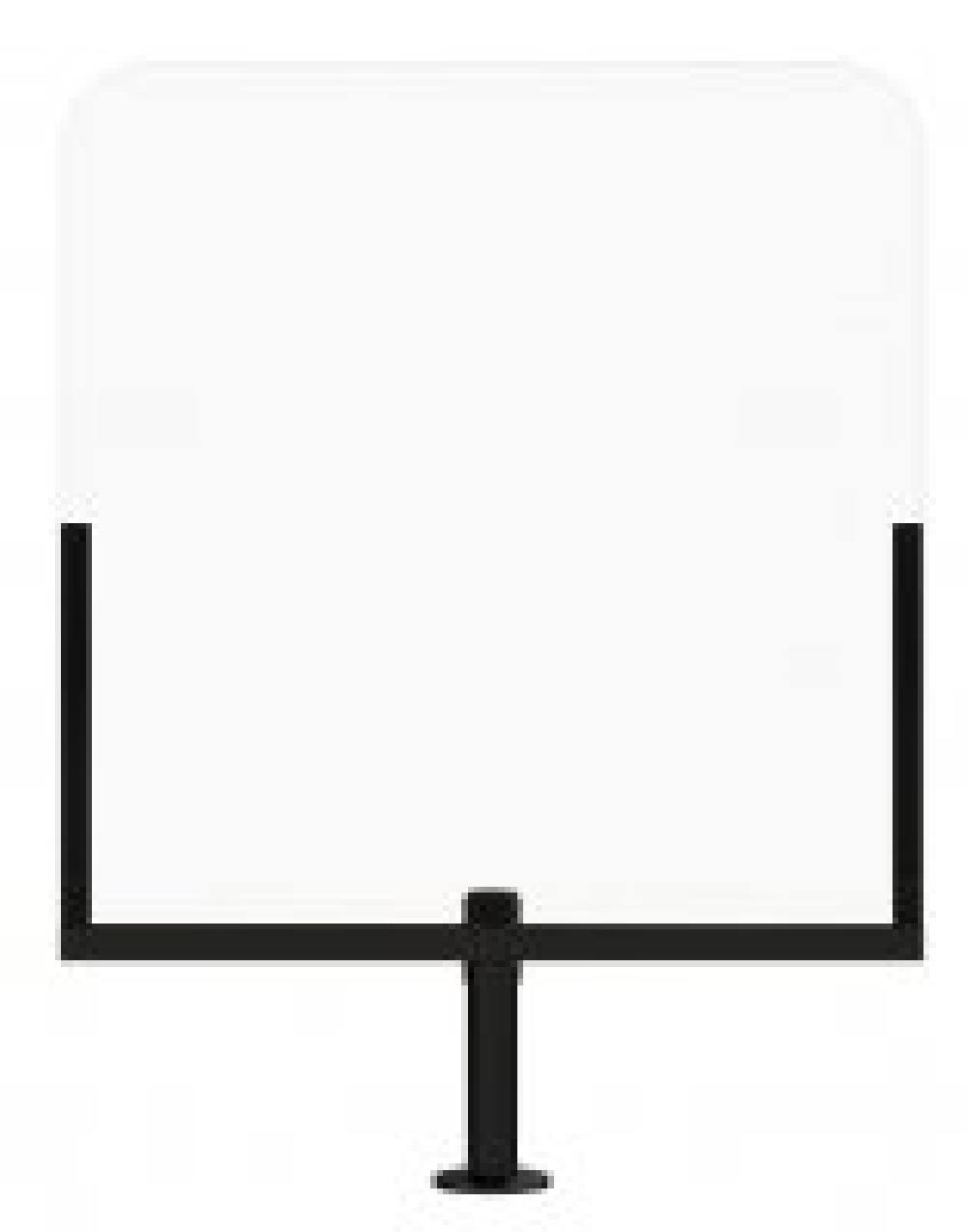 Plexi Glass Basic, Ασπίδα προστασίας ταμείου 75W x 70H (cm)